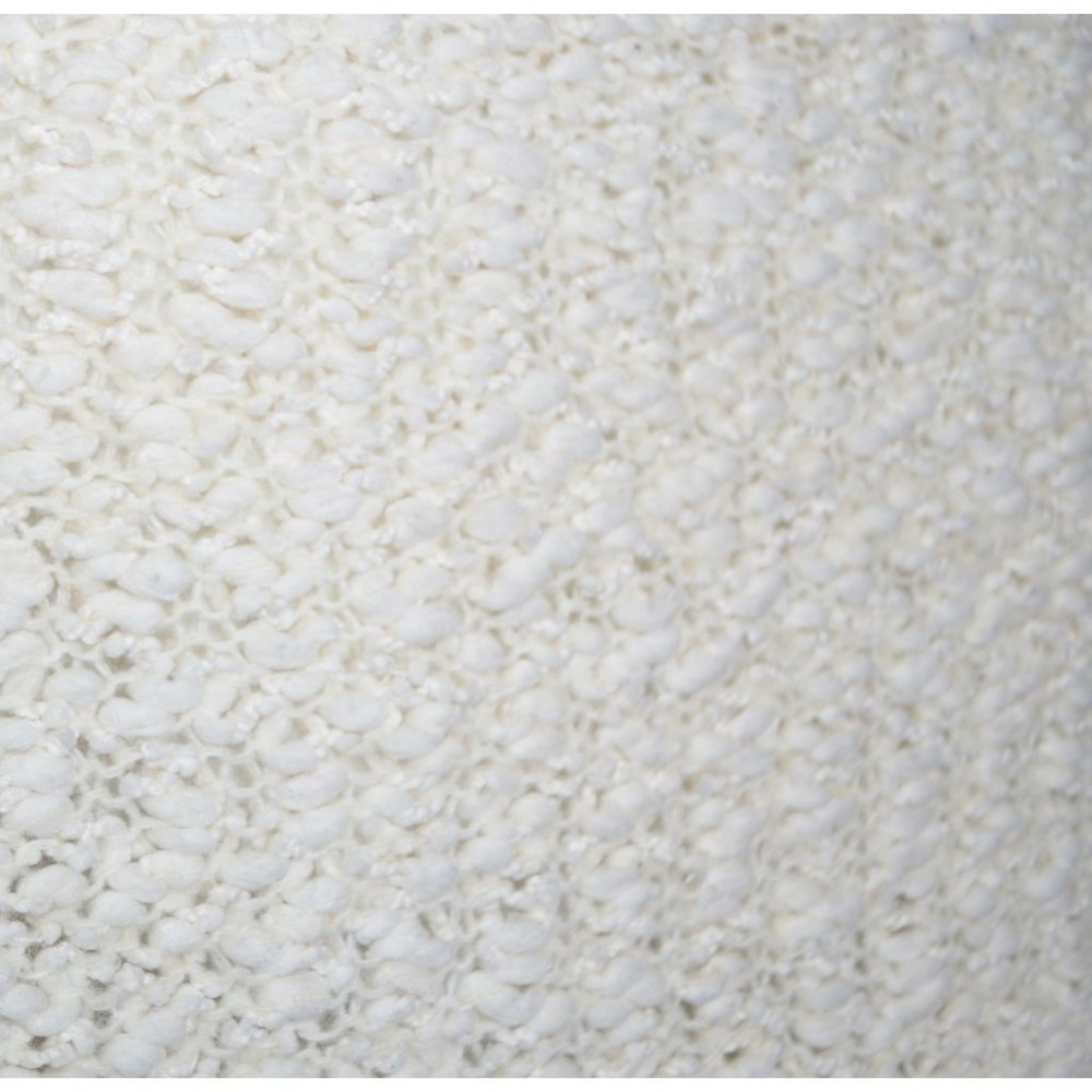 Anthropologie Moth Poly/Wool Blend Popcorn Knit Sweater Cream Size L - Picture 3 of 5